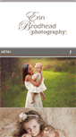 Mobile Screenshot of erinbrodheadphotography.com